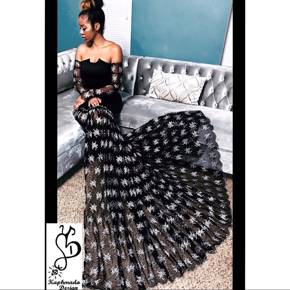 Custom Lace Prom / Evening Gown